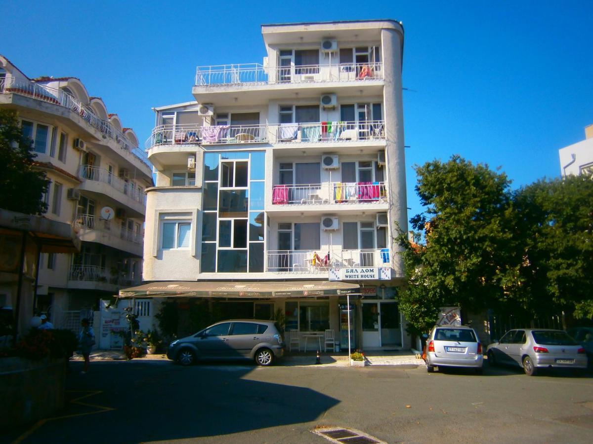 Family Hotel White House Pomorie Exterior foto