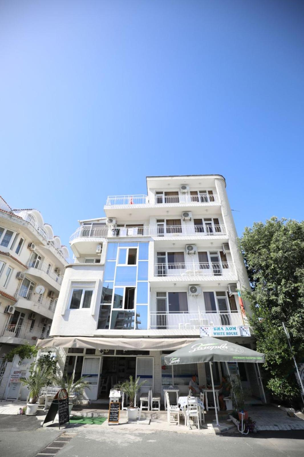 Family Hotel White House Pomorie Exterior foto